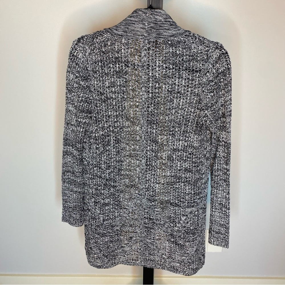 KISMET Open Front Grey Knit Cardigan Sweater Size Small - Picture 4 of 9